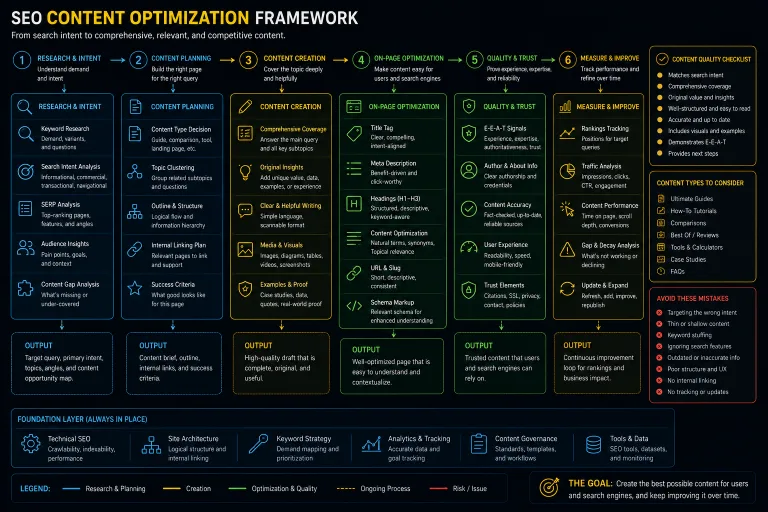 Abstract product data control room showing product pages, feeds, schema, image assets, variant logic, crawler access, checkout path, and measurement.